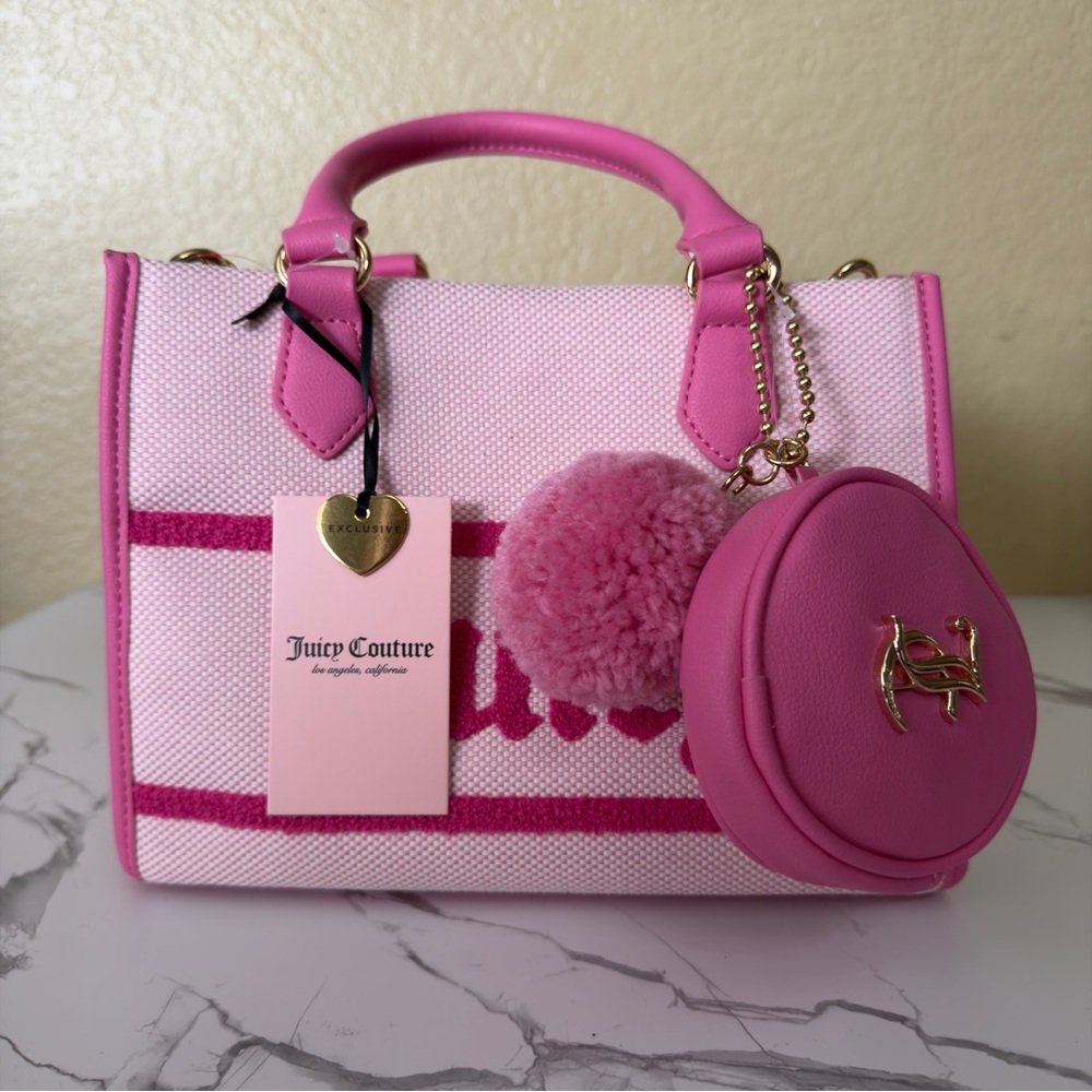 NWT Juicy Couture Pink Handbag - Picture 2 of 5